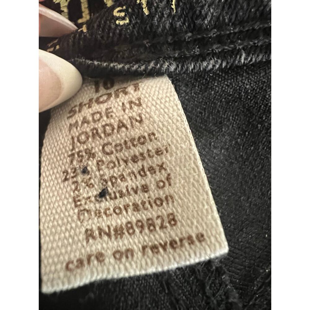 Vintage Sonoma Original Boot Cut Jeans Black Size 10 Short JJ - Picture 4 of 11